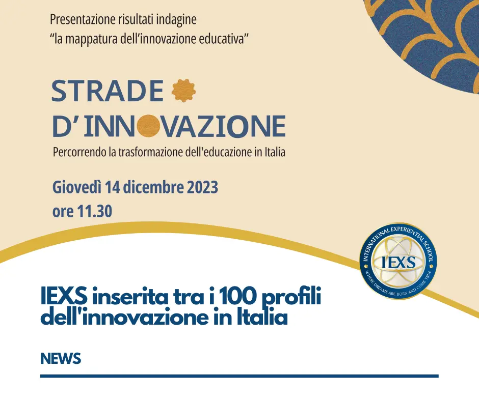 IEXS inserita tra i 100 profili dell’innovazione in Italia