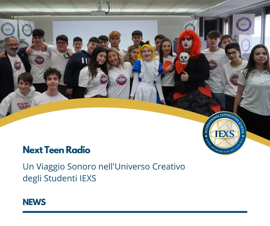 Next Teen Radio: Un Viaggio Sonoro nell’Universo Creativo degli Studenti IEXS